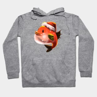 Cute Perch Drawing Hoodie